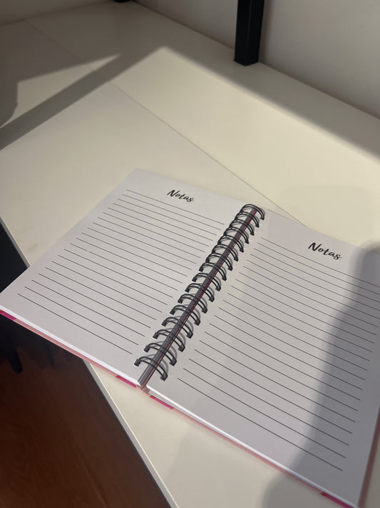 Libreta de notas cuadros