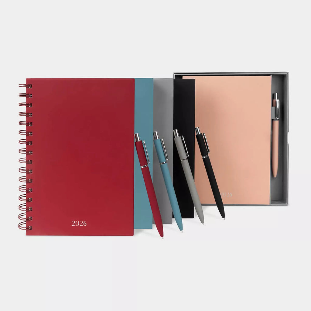 Agenda Diaria con espiral