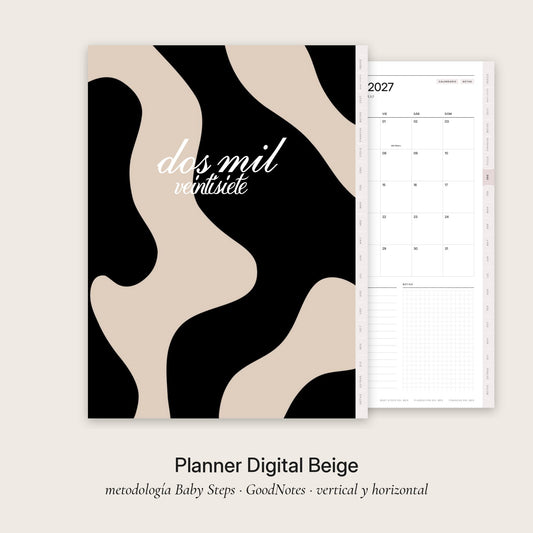 Planner Digital Beige · Baby Steps