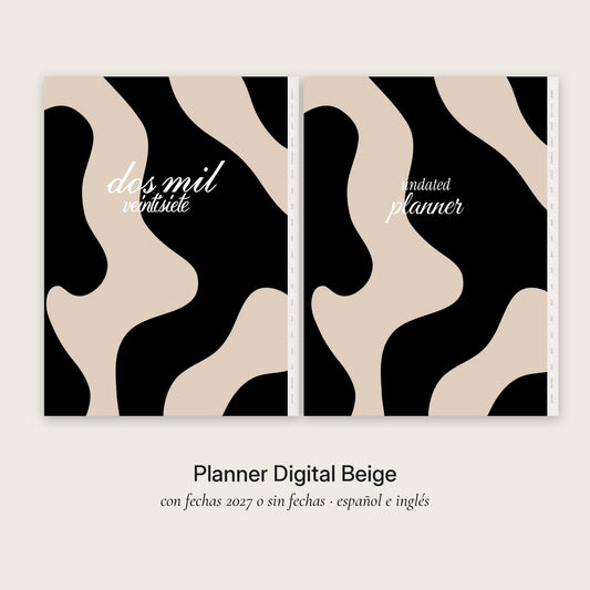 Planner Digital Beige · Baby Steps