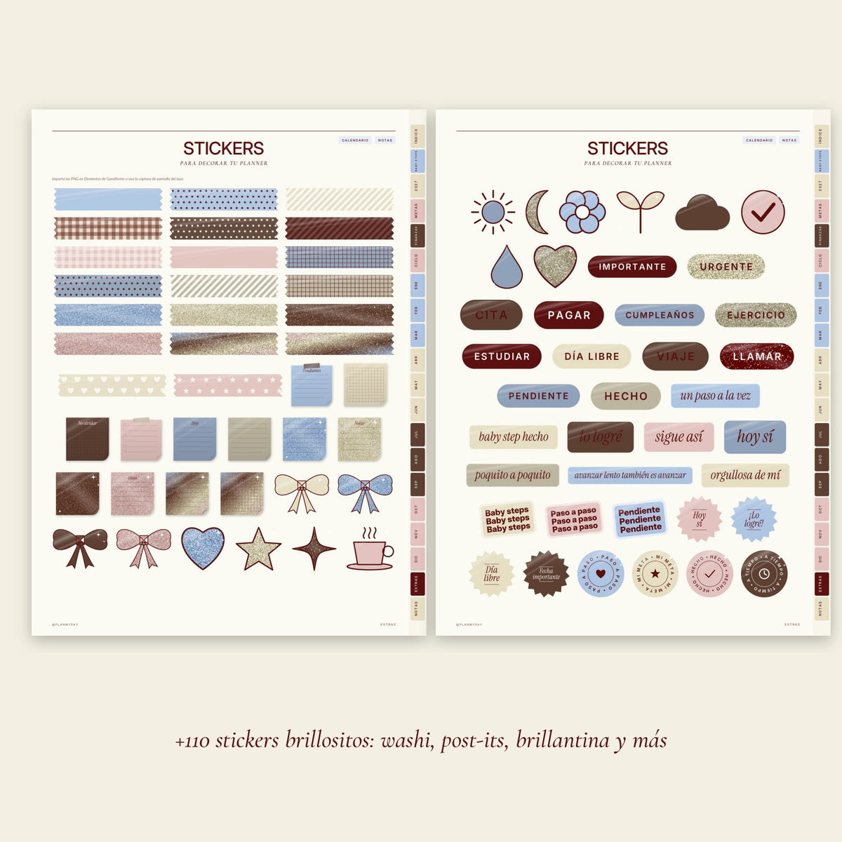 Planner Digital Pop · Baby Steps