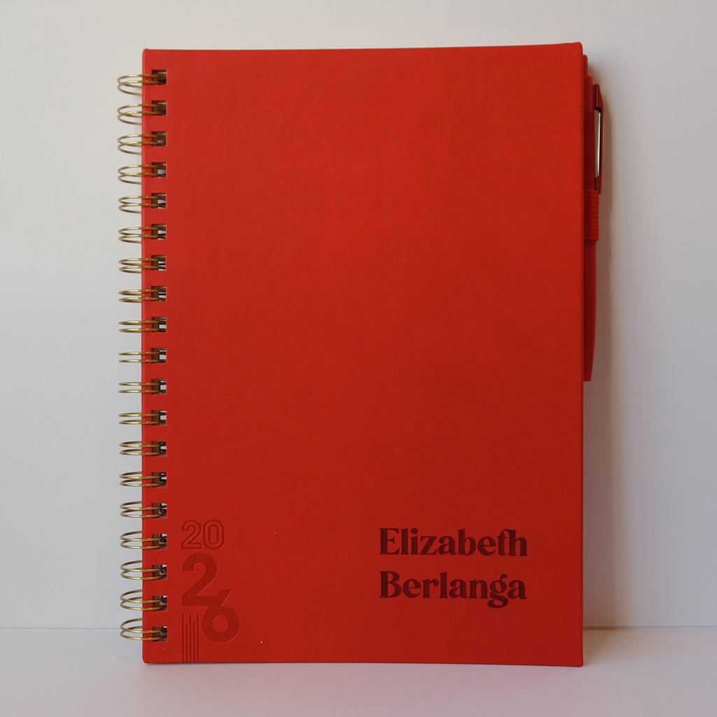 Agenda Semanal con espiral