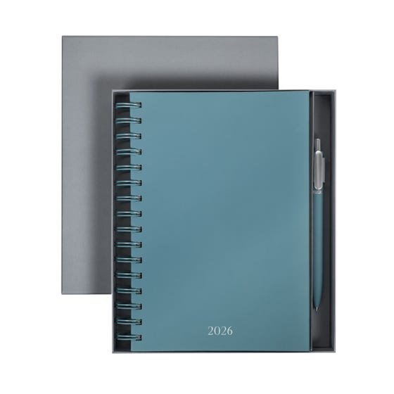 Agenda Diaria con espiral