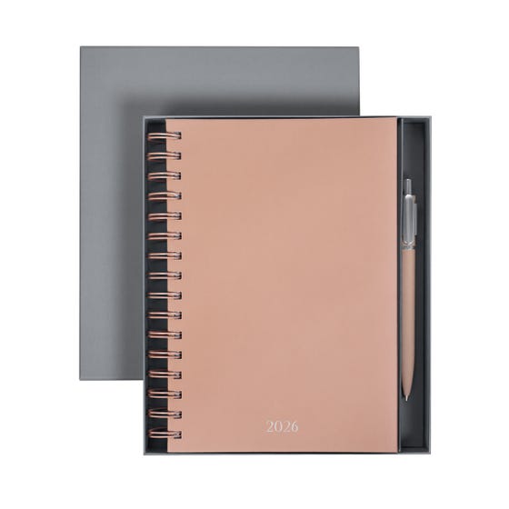 Agenda Diaria con espiral