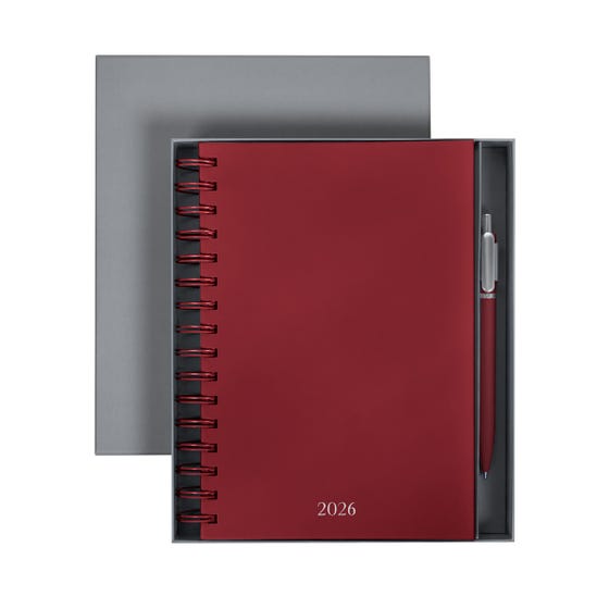Agenda Diaria con espiral