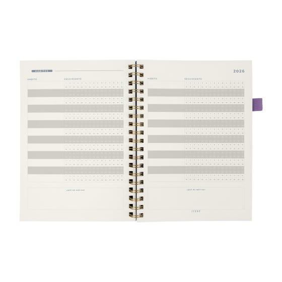 Agenda Semanal con espiral